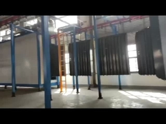 블루 자이언트 수압 도크 레벨러 자동 스프레이 라인 사용자 정의 색상 ISO 9001