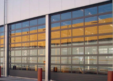 주문 방화 보호 전시실용 투명한 알루미늄 산업 부문 문 online manufacture