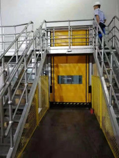 주문 단열 산업용 빠른 문 두께 1.5mm 투명 창문 online manufacture