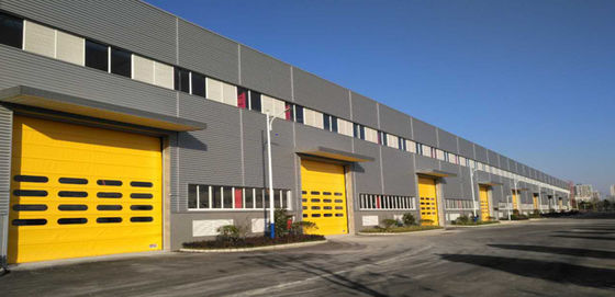 주문 빠른 수직 리프트 직물 문 산업용 고강성 PVC 코팅 천 online manufacture