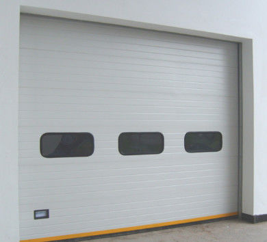 주문 빠른 리프팅 섹션 산업문 380V 모터 26DB 소음 단열 online manufacture