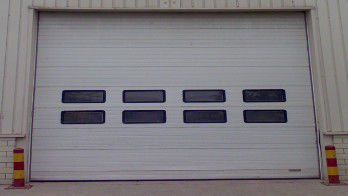 주문 고속 차고 산업 부문 문 단열 40mm 강철 패널 ISO 9001 / CE online manufacture