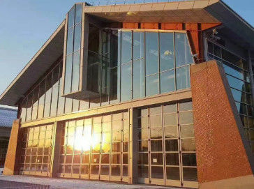 주문 알루미늄 합금 투명한 접는 문 online manufacture