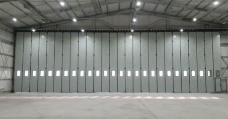 주문 대형 산업용 접는 문 자동 / 수동 열기 방법 online manufacture