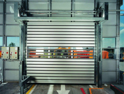 주문 1250mm - 7000mm 너비 고속 나선 문 패널 두께 40mm online manufacture