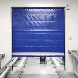 주문 15-20m/s 바람 저항 적외선 보안 시스템 상용 고속 문 online manufacture