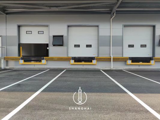 주문 자동 열 단열 금속 페인트 철판 외면 섹션 슬라이딩 리프팅 오버헤드 도어 online manufacture