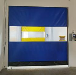 주문 생산성 향상 PVC 고속 도어 2 M/s 개방 속도 1000-1500 고주파 개방 online manufacture