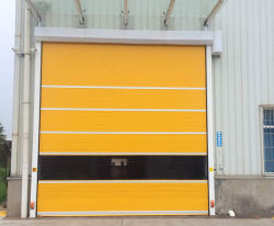 주문 맞춤형 내후성 PVC 고속 도어 방한 창문 자동 트랙 리셋 성능 online manufacture