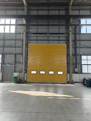 주문 40mm Thick Insulated Door Panels with AC 220V-240V Motor and 24dB Acoustic Insulation for Industrial Sectional Doors online manufacture