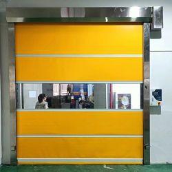 공장 핫 모델 고속 롤링 셔터 PVC 문