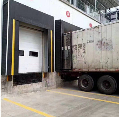 저장소 로딩을 위한 사용자 정의 가능한 로딩 도크 레벨러 회색/ 로딩 용량 6800kg 동적/ 13600kg 정적