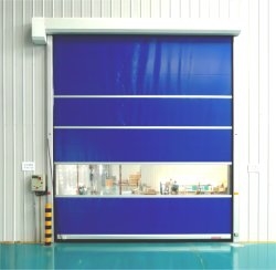 생산성 향상 PVC 고속 도어 2 M/s 개방 속도 1000-1500 고주파 개방