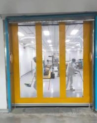 고속 굴림 열기 방법 PVC 문 쉽게 교체 간단 유지 보수 자체 청소 코팅